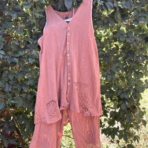 Blue fish top and bottom set size 2